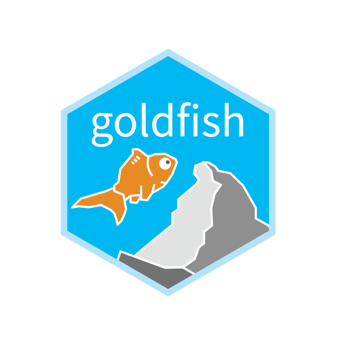 A goldfish jumping on Matterhorn?